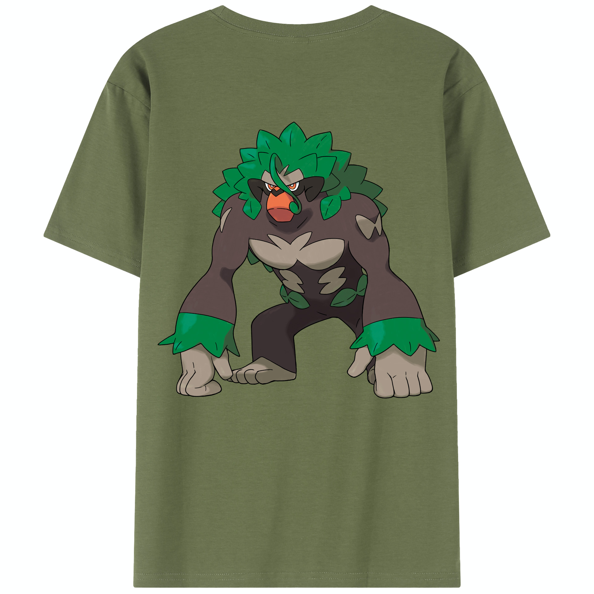 （画像用） ポケットモンスター Pokémon 綿100％半袖Tシャツ（背面プリント）
